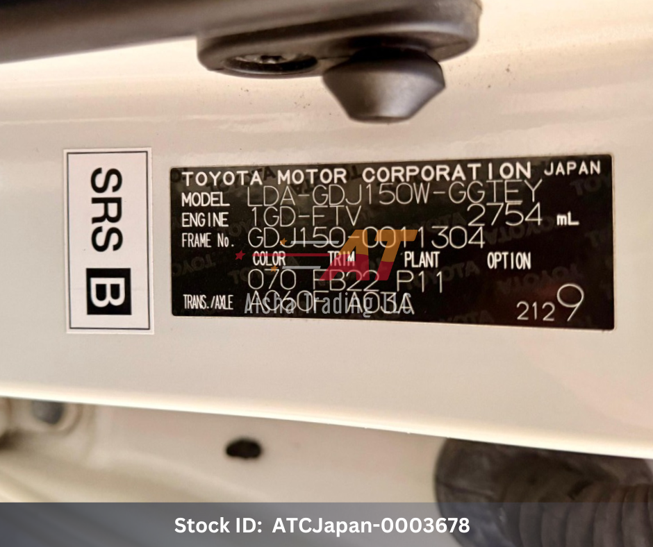 2018 Toyota Land Cruiser Prado